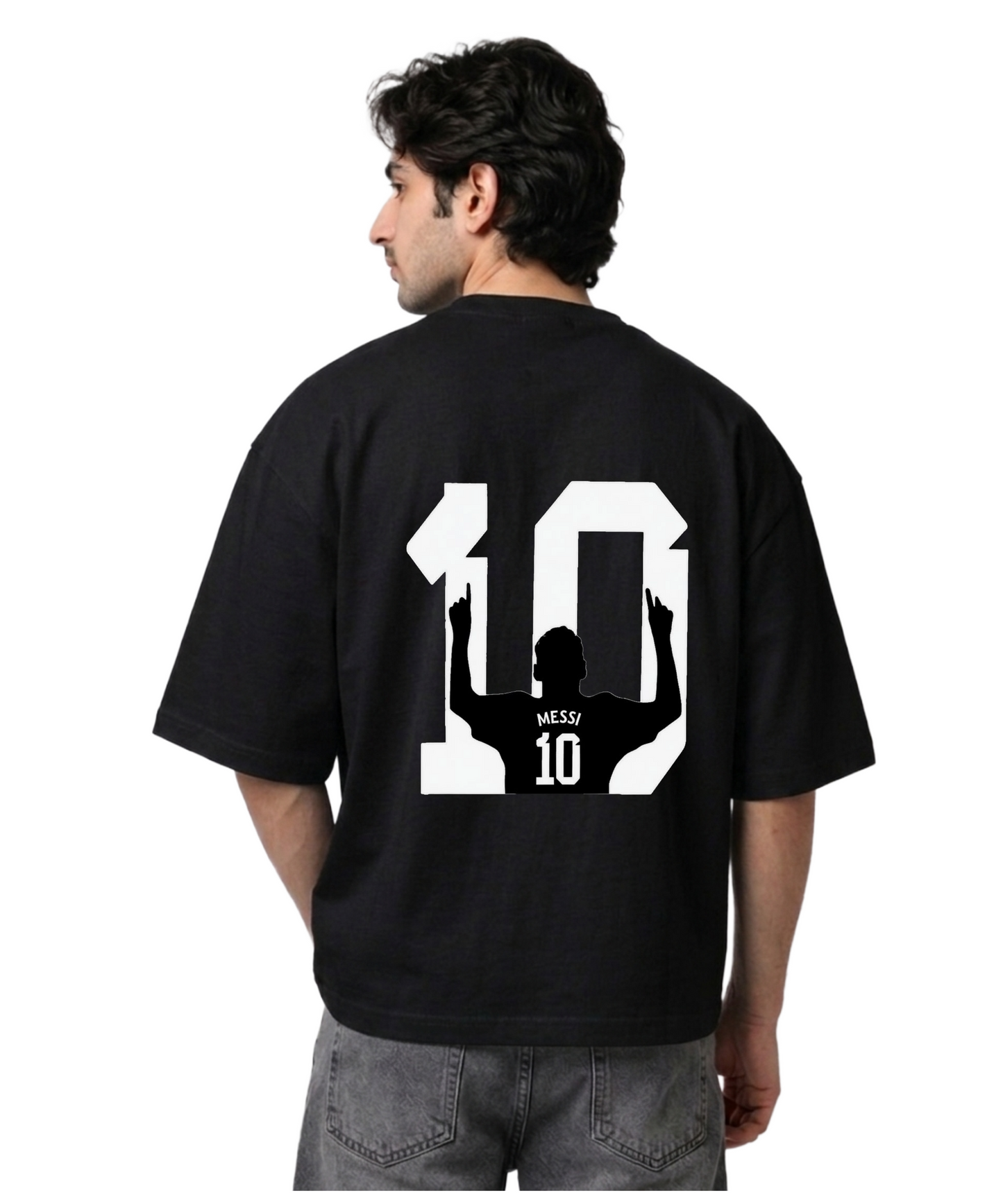 Messi shadow oversized Tshirt